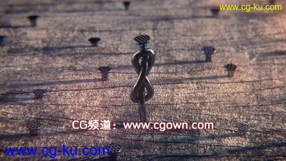 Cinema 4D – 钉子生长动画教程Nails Grow的图片1