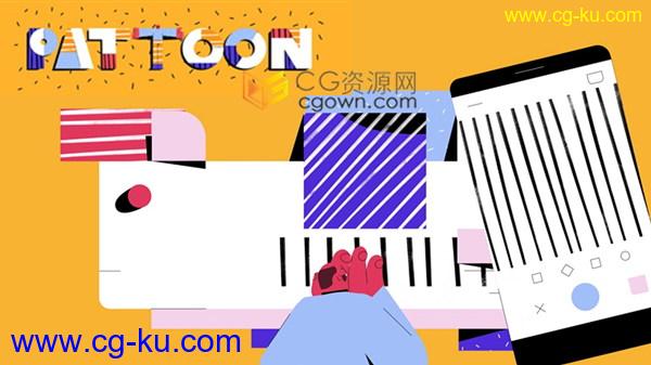 PATTOON v1.0 Win/Mac版本AE插件图层贴图纹理映射PAT图案加载工具的图片1