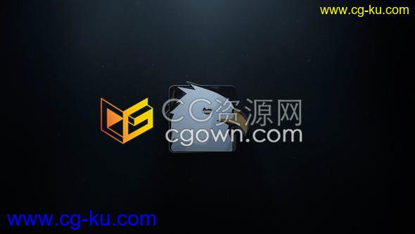 AE模板下载-忧郁黑暗电影开场制作公司LOGO标志片头含背景音乐的图片1