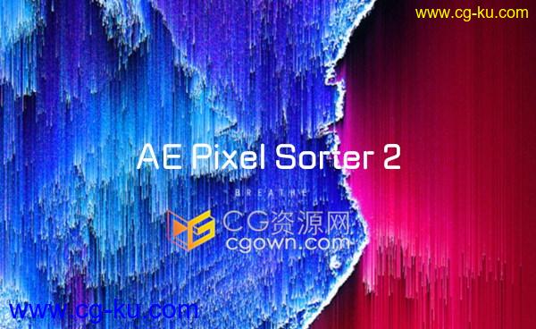 AE Pixel Sorter 2 v.2.0.6AE插件像素分离方向拉伸工具下载的图片1