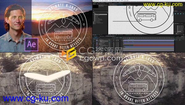 使用Motion Graphics对AE中的徽标进行动画处理-AE教程的图片1