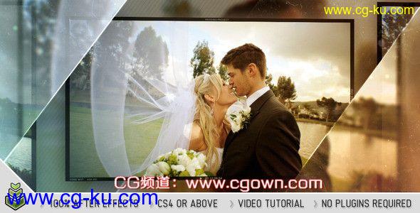 婚礼包装相册Glossy Wedding videohive AE模板的图片1