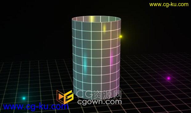 Power Cylinder v1.1.3 光效三维圆柱体制作AE插件免费下载的图片1