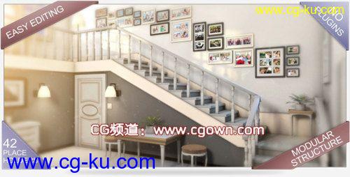 楼梯的回忆Stairway of Memories videohive AE模板的图片1