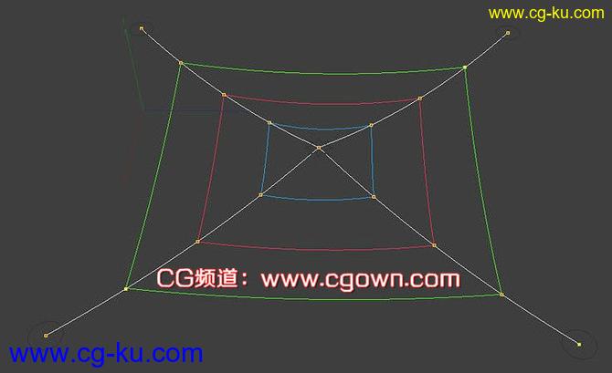 cinema 4d蜘蛛网工程文件及分解教程的图片1