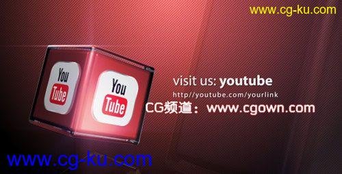 VIDEOHIVE Social Networking – Logo Reveal社交网络Logo演绎AE模板的图片1