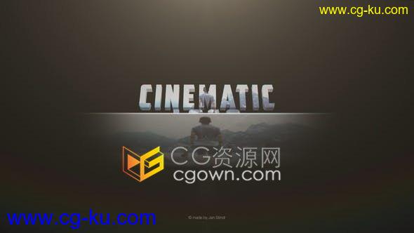 AE模板投影图片快速切换效果3D旋转立体文字效果宣传片头的图片1