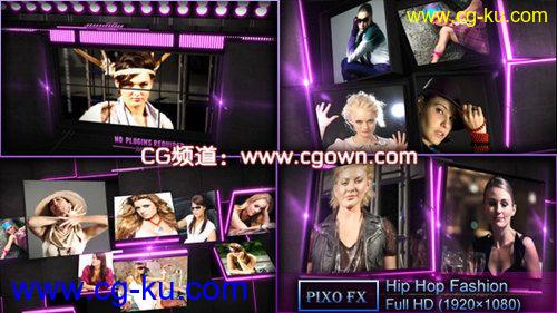 AE模板 videohive hip hop fashion潮流时尚的Hip hop音乐盛典的图片1