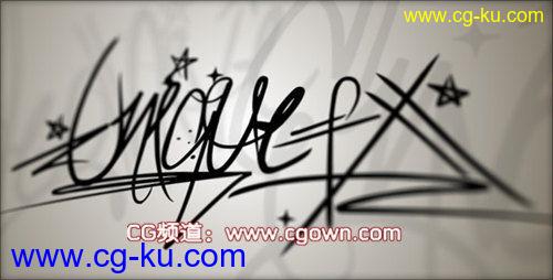 动画涂鸦Tagtool – Animated Graffiti videohive AE模板的图片1