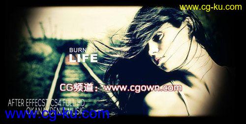 燃烧生命 Burning Life videohive AE模板的图片1