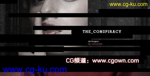 AE模板Videohive The Conspiracy栏目包装条的图片1