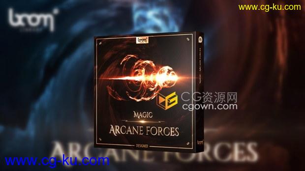 音效素材-专门制作神秘魔术动作能量冲击波特效音效Arcane Forces第一套的图片1