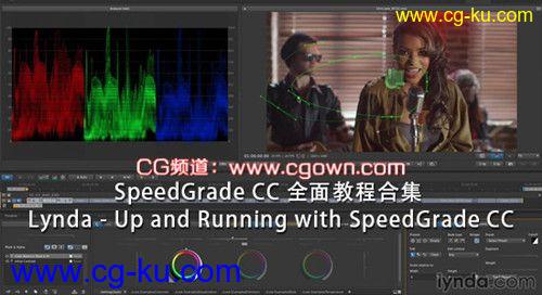 Lynda – Up and Running with SpeedGrade CC 调色软件全面教程合集的图片1