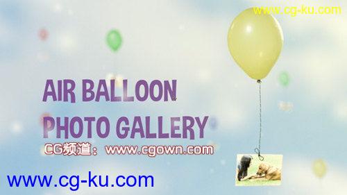 AE模板Videohive Air Balloon Photo Gallery 气球照相馆的图片1