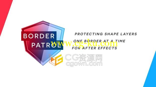 AE脚本BorderPatrol v1.0轻松调整形状图层大小工具的图片1