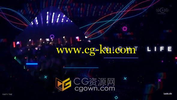 Dance Club Promo俱乐部音乐会舞蹈表演比赛宣传介绍视频-AE与PR模板的图片1