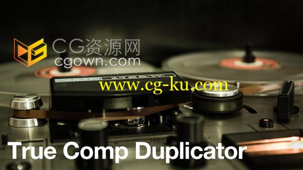 True Comp Duplicator v3.9.14复制出独立合成中子合成工具-AE脚本的图片1