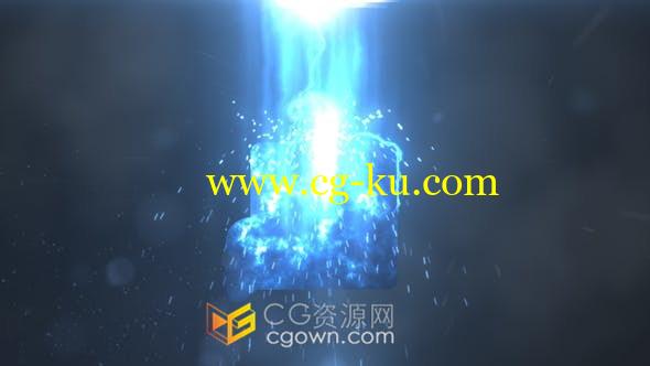 Storm Logo Reveal风暴能量闪电光线特效LOGO动画视频制作-AE模板的图片1