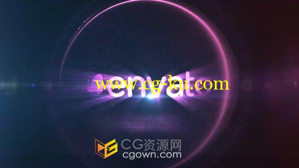 Particles Logo Reveal华丽粒子能量光线爆炸耀斑闪耀-AE模板的图片1