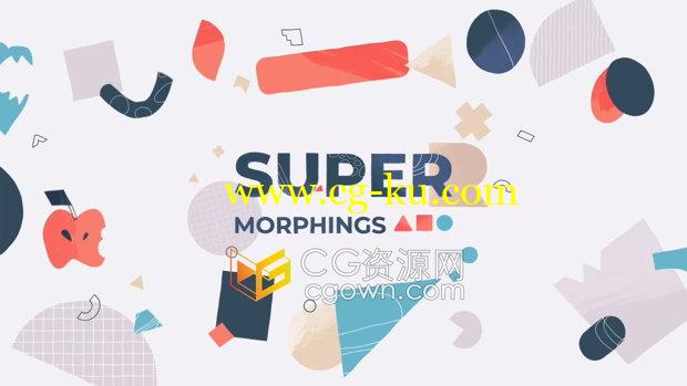 Super Morphings v1.0.2 AE脚本超级图形变形MG动画工具的图片1