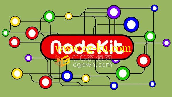 NodeKit v1.04 AE脚本下载阵列节点连线动画制作的图片1