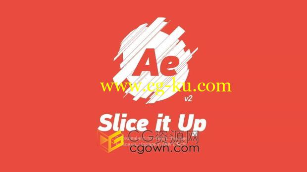 Slice it Up v2.1 AE脚本图层切片切割工具动画效果制作的图片1