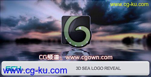 AE模板 videohive 3D Sea Logo Reveal 大海标志的图片1