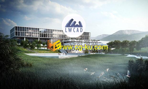 C4D插件WTools3D LWCAD v2020.00仿CAD软件建筑建模工具的图片1