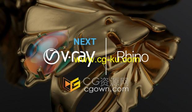 犀牛插件V-Ray v5.10.02 Rhino软件Vray渲染器工具下载的图片1