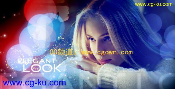 AE模板- 辉光闪耀幻灯片 videohive Glow And Glitters – Slide Show的图片1