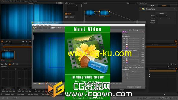 DaVinci Resolve达芬奇插件-Neat Video Pro v5.4.1专业视频降噪插件的图片1