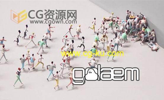 Maya插件-Golaem Crowd v7.3.10模拟群集动画人群动画插件的图片1