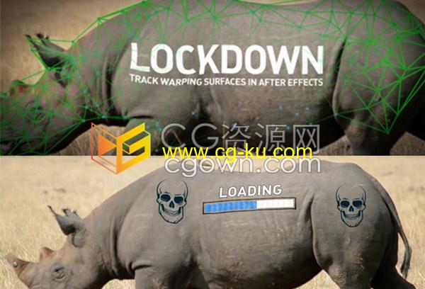 AE插件Lockdown v2.2.1 Win/Mac运动物体表面跟踪特效合成工具的图片1