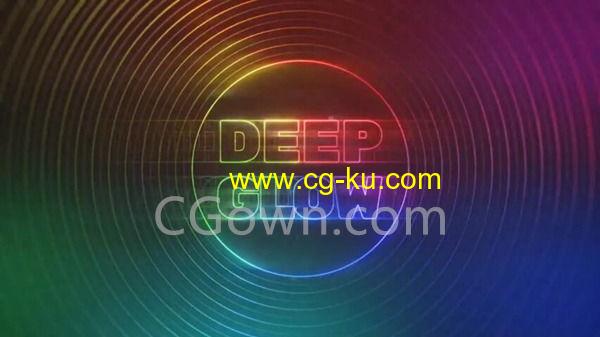 Mac版本AE插件Deep Glow v1.4.4中文汉化高级辉光发光工具的图片1