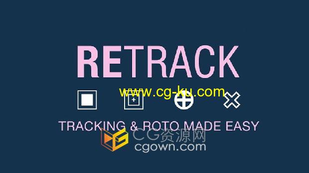 ReTrack v2.0 AE脚本重新调整编辑修改不良跟踪数据的图片1