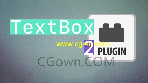 AE插件TextBox 2 v1.2.2方框底栏文字动画特效工具的图片1