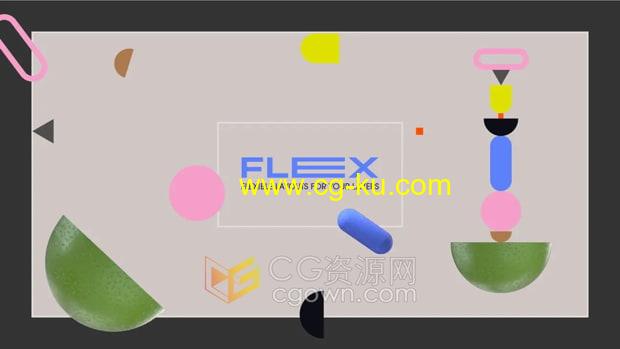 Flex v1.0.0 AE脚本图层创建动态排列分布对齐工具的图片1