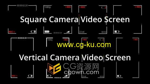 Resolve模板-手机方形和垂直视频录制模式屏幕图形动画效果的图片1