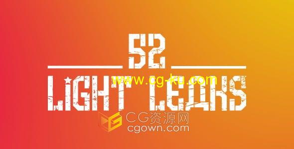 视频素材-52 Light Leaks散景烧伤泄漏光叠加效果视频素材下载的图片1