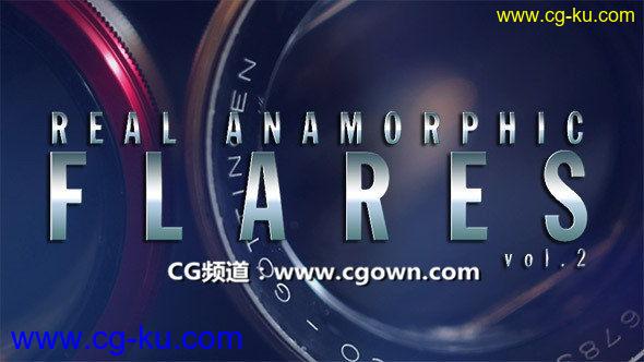 Videohive Real Anamorphic Flares vol.2电影镜头耀斑视频素材的图片1