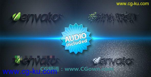 Videohive?Distorted?Logo?Sting?-?After?Effects?Project的图片1