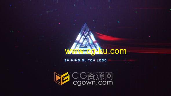 AE模板-闪亮故障标志电子竞技未来技术宣传LOGO视频片头的图片1