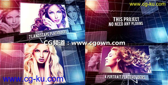 节拍节奏线娱乐包装Videohive Beats Rhythm Lines AE模板的图片1