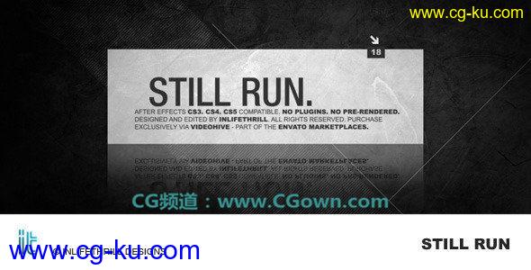 商业广告包装VideoHive Still Run的图片1