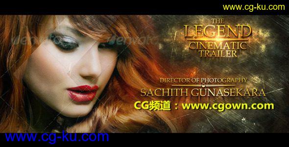 电影预告片制作Videohive The Legend Cinematic Trailer AE模板的图片1