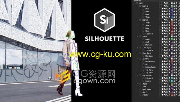 Silhouette 2021.5.0 影视跟踪抠像合成ROTO威亚擦除软件与插件的图片1