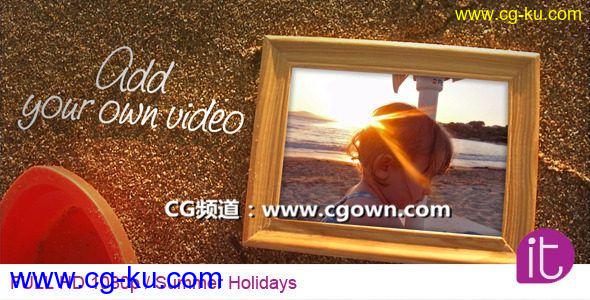 Videohive Summer Holidays AE模板夏日沙滩相册视频的图片1