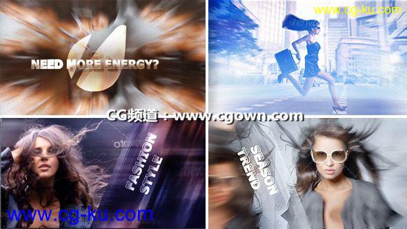 Videohive Eye-Catching Volume 1 Energy AE模板 时尚感觉的图片1