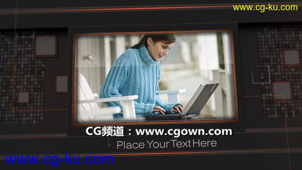 滑动简报宣传Videohive Sliding Presentation AE模板的图片1