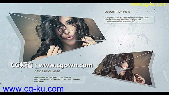 企业现代风格宣传Videohive Futuristic Interface Presentation AE模板的图片1